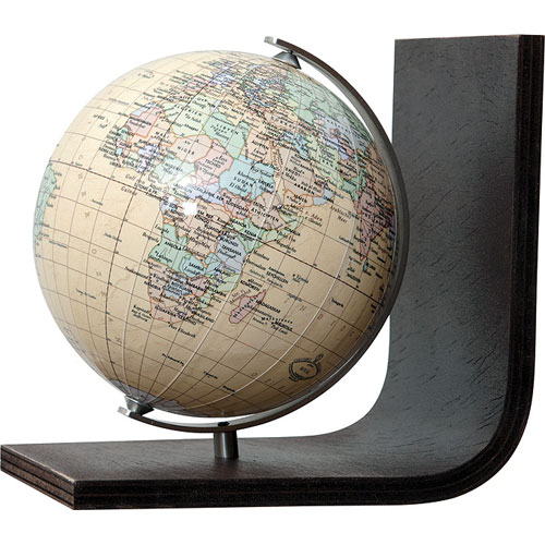 Bookend World Globe Royal from Columbus.