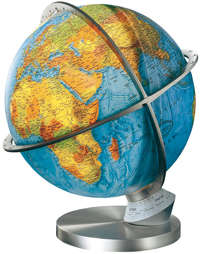 Planet Erde Globus von Columbus.