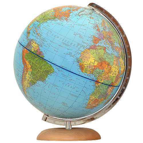Globe Terrestre avec Cartographie Duplex de Geodus.