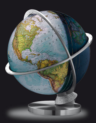 The Planet Earth Globe from National Geographic.