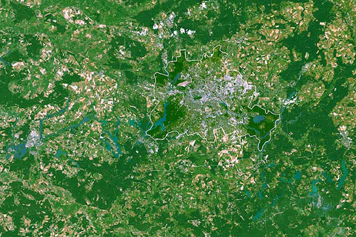 Berlin Map from Planet Observer.