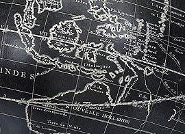 Vaugondy World Globe Map.