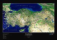 Carte de Turquie de Albedo39.
