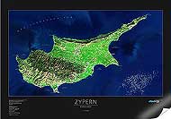 Zypern Karte. Bitte Bild klicken um die Artikelseite zu sehen.