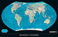 Carte du Monde par GEO de Columbus.