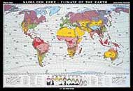 Carte du Monde de Klett-Perthes.