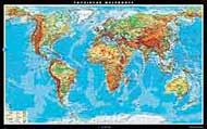 Welt Karte von Klett-Perthes.