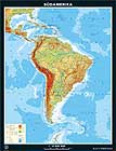 Sud Amerika Karte von Klett-Perthes.