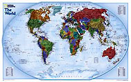 Carte du Monde de la srie “Explorer”. Cliquez sur l'image pour voir la fiche dtaille de l'article.