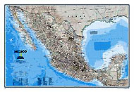 Carte du Mexique. Cliquez sur l'image pour voir la fiche dtaille de l'article.