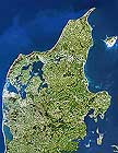 Midt-og- Nordjylland Karte. Bitte Bild klicken um die Artikelseite zu sehen.