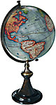 Antiker Globus Vaugondy 1745 (Reproduktion). Bitte Bild klicken um die Artikelseite zu sehen.