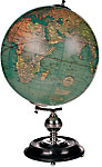 Art Deco Globe Weber Costello 1921 (reproduction) from AM.