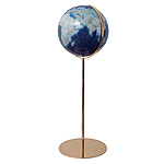 Variante de l'article Globe Terrestre Duo Alba avec un support en mtal et une carte Azzurro