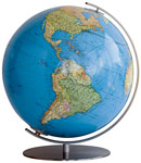 Variant of the Duo Globe with a base in metal