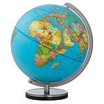 Variante des Artikels Duplex Globus mit einem Fu aus Holz/Edelstahlring