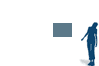 Relative dimensions of the object compared to a person of 1,70m (67"). Small objects are on a table.