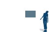 Relative dimensions of the object compared to a person of 1,70m (67"). Small objects are on a table.