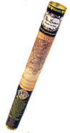 ANTICA maps are available rolled in elegant, high-quality antique tubes.