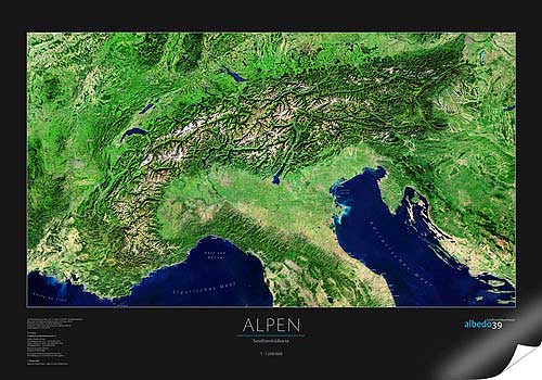 Carte des Alpes de Albedo39.