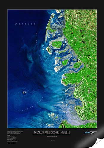 Nordfriesische Islands Map from Albedo39.