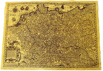 Carte Antique: l′Allemagne en 1602 de Antica.