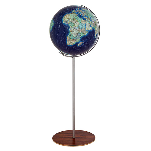 Duo Azzurro World Globe from Columbus.