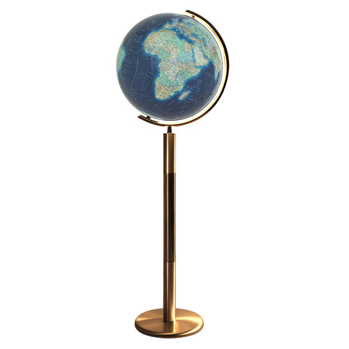 Duo Azzurro World Globe from Columbus.