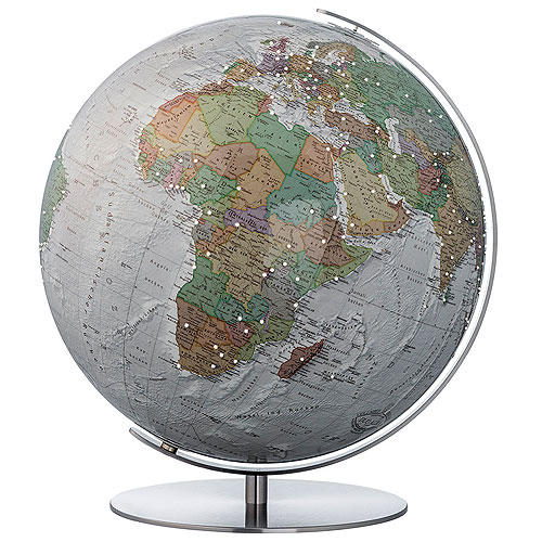 Duo Alba World Globe Swarovski from Columbus.