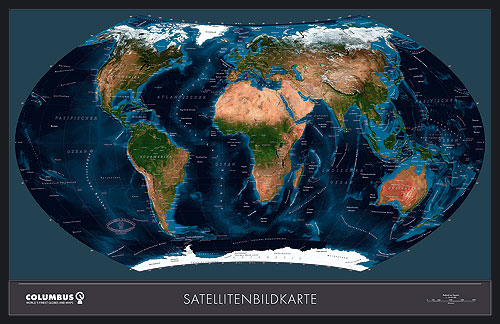 Ting World map (Satellite View) from Columbus.