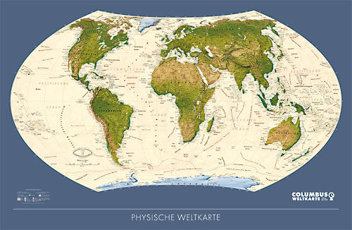 Carte du Monde de Columbus.