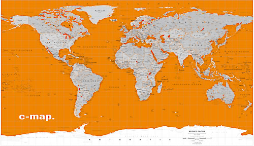 World Map from Columbus.