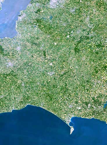 Dorset Map from Planet Observer.