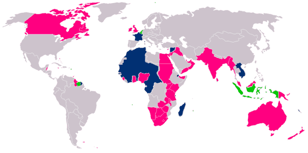 Le monde colonial en 1921