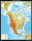 North America Map from Klett-Perthes.