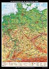 Deutschlandkarte oder Deutschland Karte von Klett-Perthes.