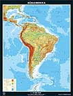 South America Map from Klett-Perthes.