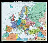 Europa Karte von Klett-Perthes.
