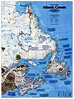 Laminated Variant of item: Canada Map (ref. 0-7922-9279-0)