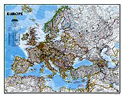 Europe Map “Classic” Serie from National Geographic.