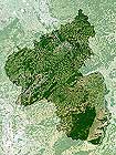 Rheinland-Pfalz Karte. Bitte Bild klicken um die Artikelseite zu sehen.