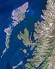 Hebrides & West Coast Karte von Planet Observer. Hebrides & West Coast Karte von Planet Observer.