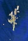 Shetland Karte von Planet Observer.