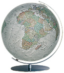 Variant of the Duo Alba World Globe with a base in metal