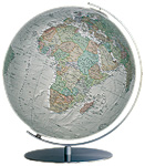 Variant of the Duo Azzurro World Globe with a cartography Alba