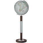 Variant of the Duo Azzurro World Globe with a cartography Alba