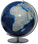 Variant of the Duo Alba World Globe with a cartography Azzurro