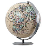 Variant of the Azzurro Mini Globe with a cartography Royal
