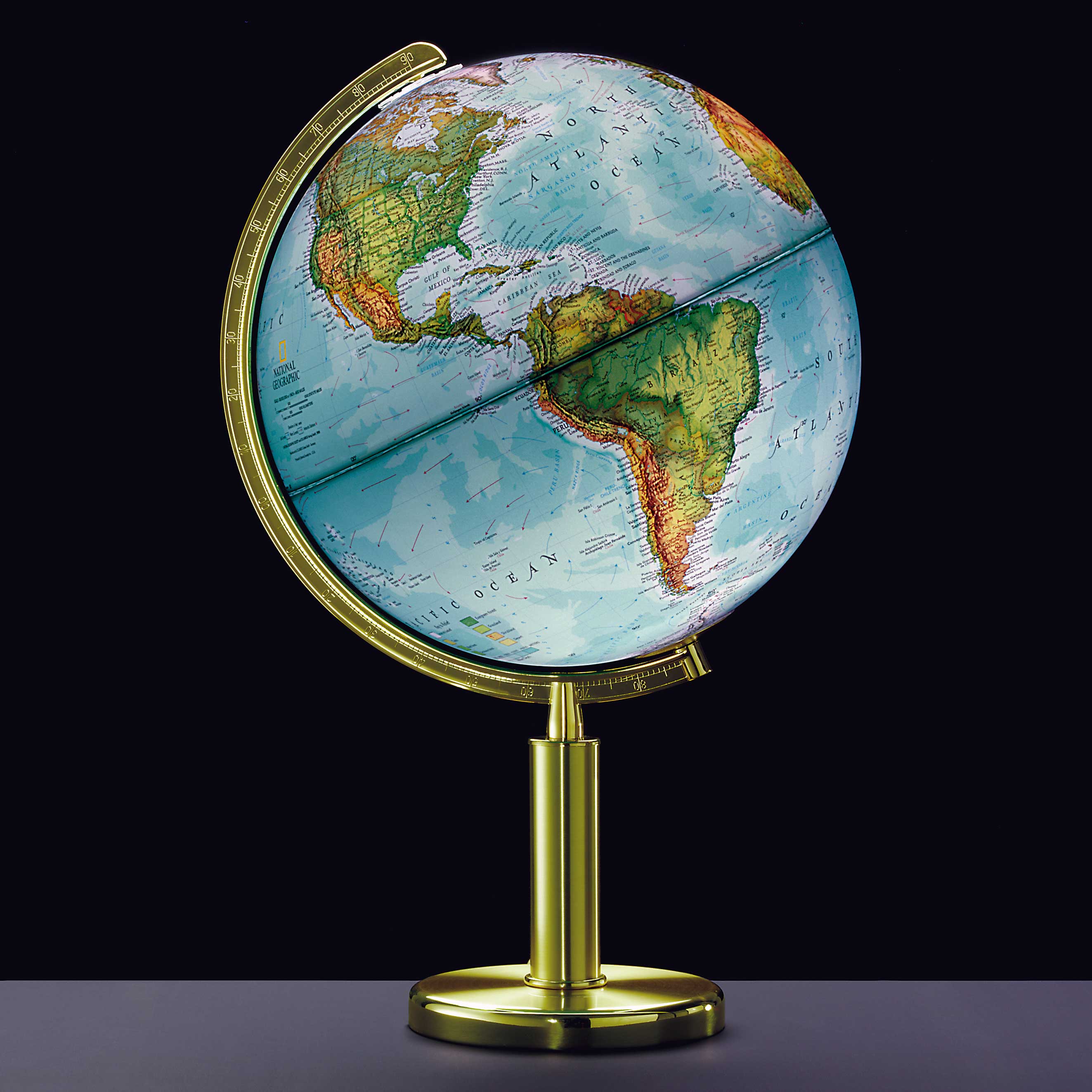 National Geographic World Globe The Quest